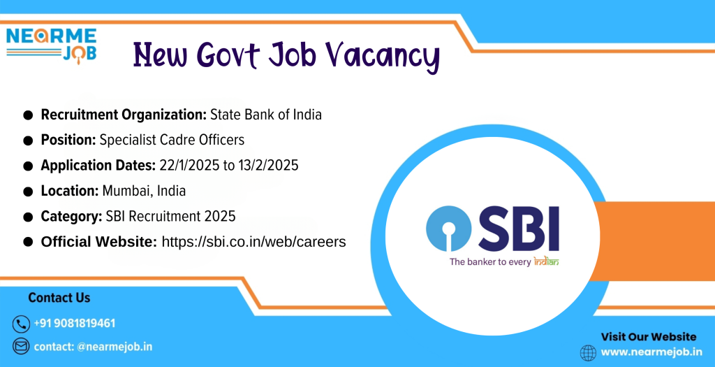 SBI Recruitment 2025